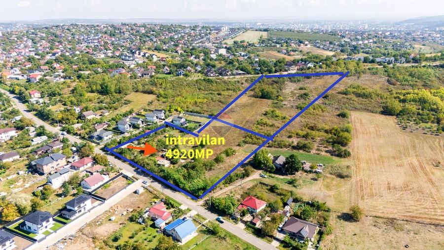 Teren Construcții intravilan de 4920 mp, în Balciu
