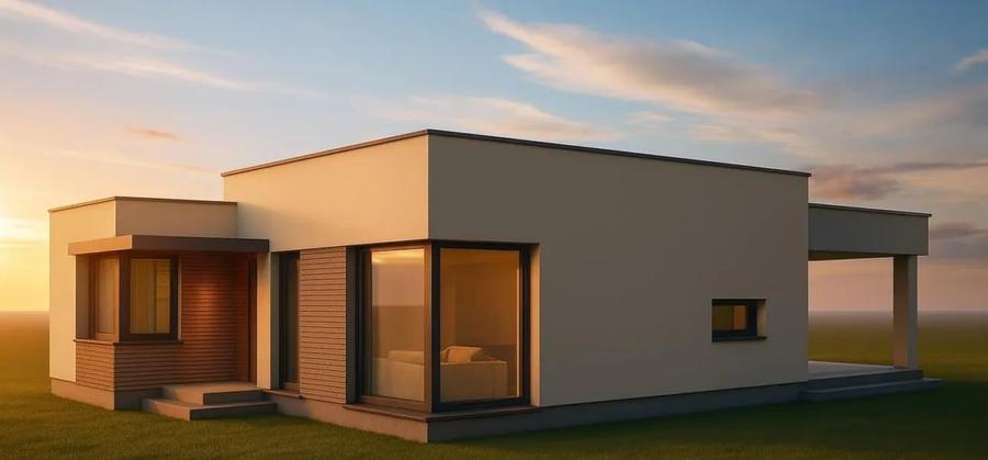 Casă individuală cu 4 camere cu Teren 450 Mp în Cetate