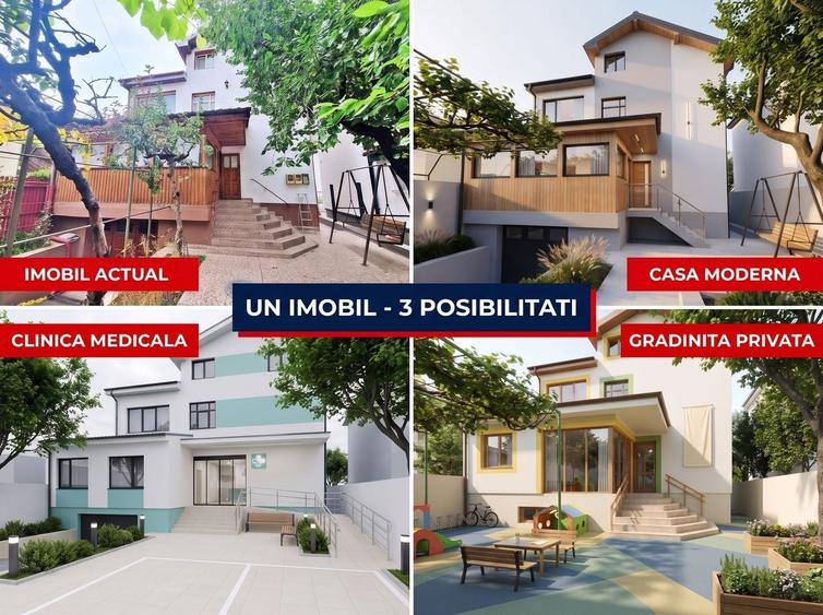 Casă individuală cu 10 camere cu Canalizare în Exercițiu