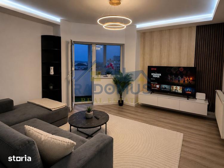 Apartament cu 2 camere nedecomandat, mobilat în Republicii