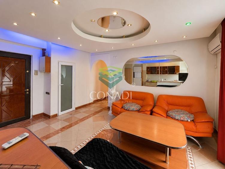 Apartament cu 3 camere semidecomandat în Cișmigiu