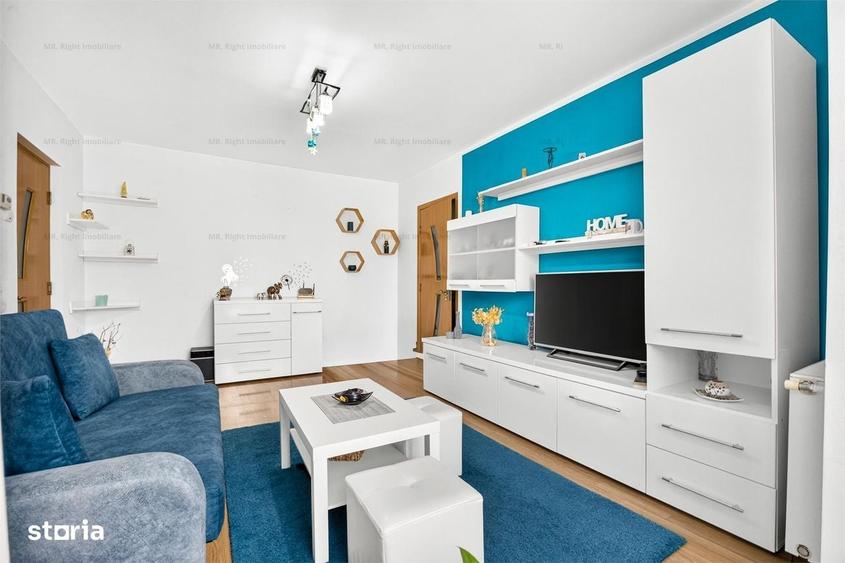 Apartament cu 2 camere semidecomandat în Nord