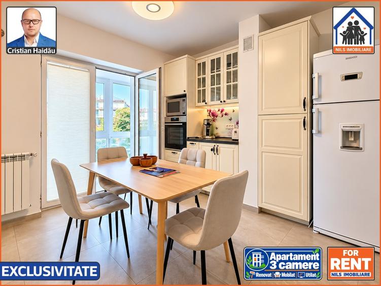 Apartament cu 3 camere decomandat în Unirii