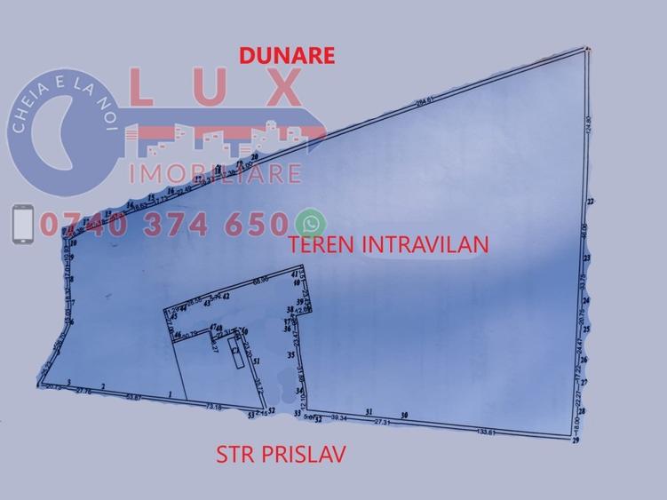 Teren de 76695 mp, în Zona Industrială