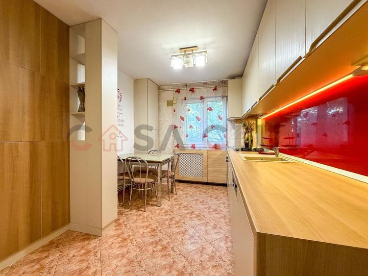 Apartament cu 3 camere semidecomandat, mobilat în Gheorgheni