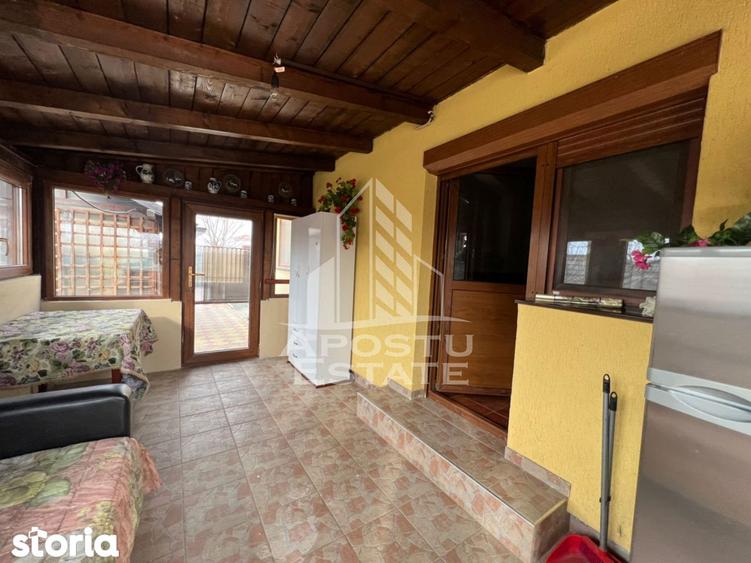 Casa individuala cu 3 camere , pe parter , curte ,in Giroc - 11