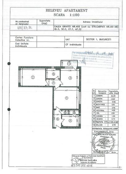 Metrou 1 Mai 3 camere, renovat lux, finisaje premium - 3