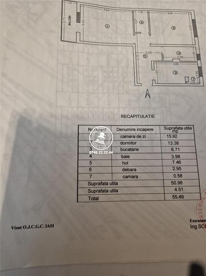 Apartament 2 camere de inchiriat decomandat etajul 1 - Gara - 9