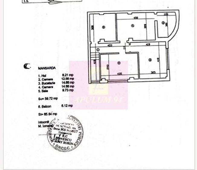 Apartament cu 4 camere decomandat în Dristor