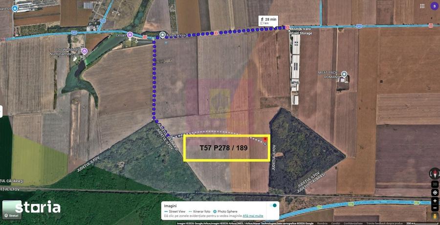 Teren de 21000 mp, în Central