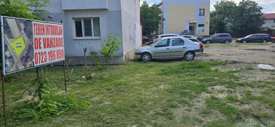Teren Construcții intravilan de 590 mp, în Central
