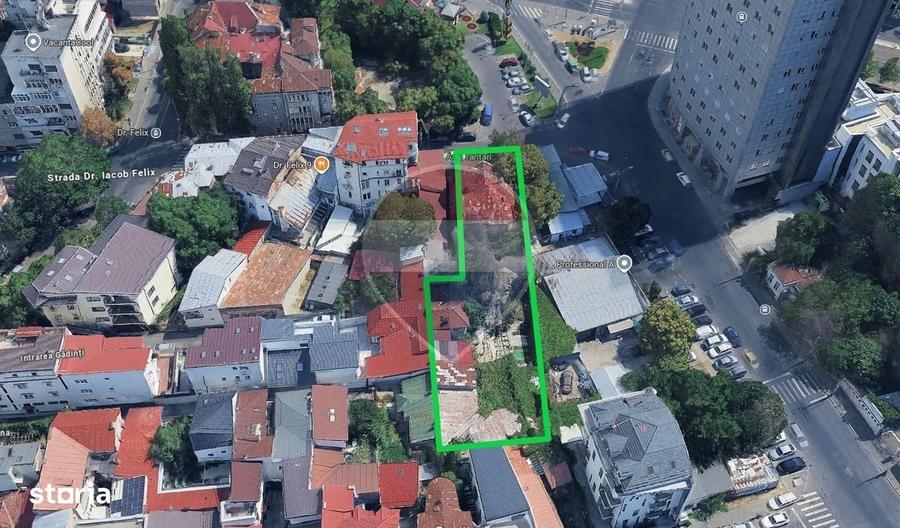 Teren ultracentral premium Piata Victoriei, Sector 1 | 1.039 mp | - 1