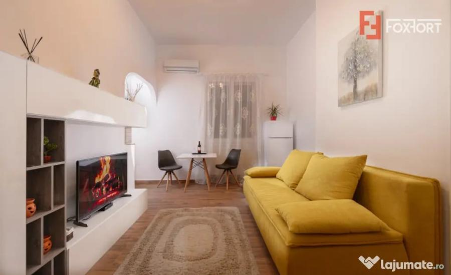 Apartament cu 4 camere, mobilat în Central