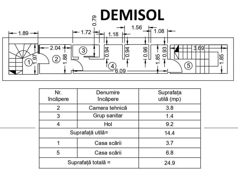 Casă individuală cu 9 camere cu Canalizare în Tudor Vladimirescu