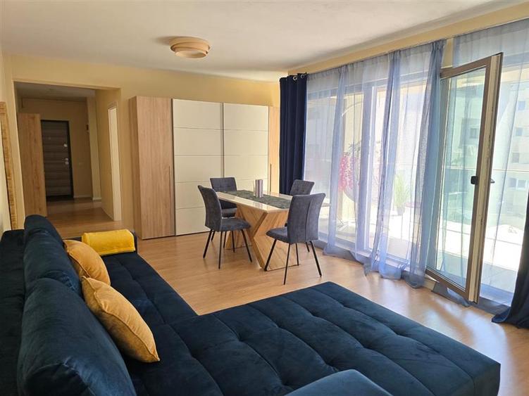 Apartament cu 2 camere decomandat, mobilat în Borhanci