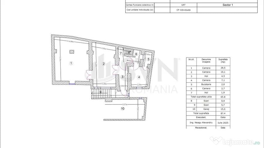 Casă cu 9 camere cu Teren 230 Mp în Dacia