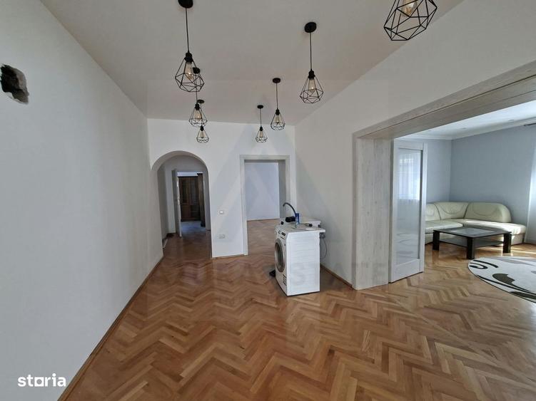 Apartament cu 3 camere, mobilat în Trei Stejari