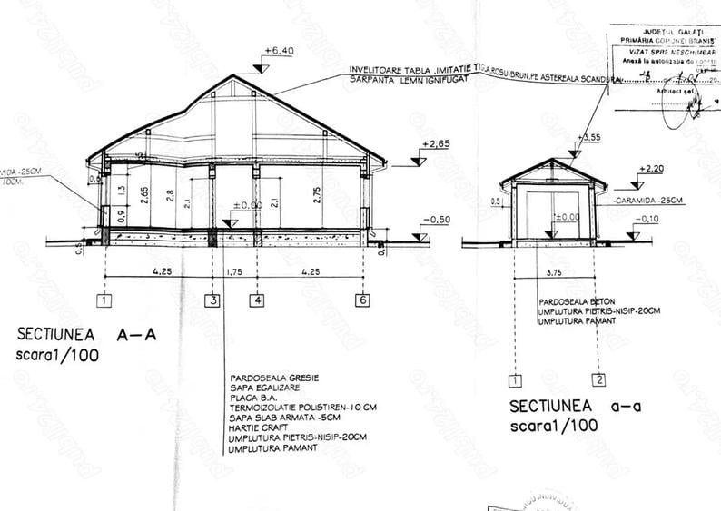 Casă cu 4 camere cu Teren 2405 Mp în Vasile Alecsandri