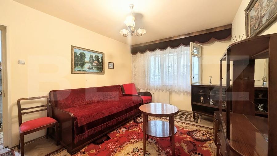 Apartament cu 2 camere semidecomandat, mobilat în Nord