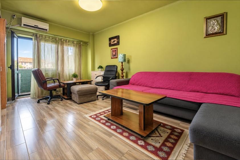 Apartament cu 4 camere decomandat, mobilat în Tineretului
