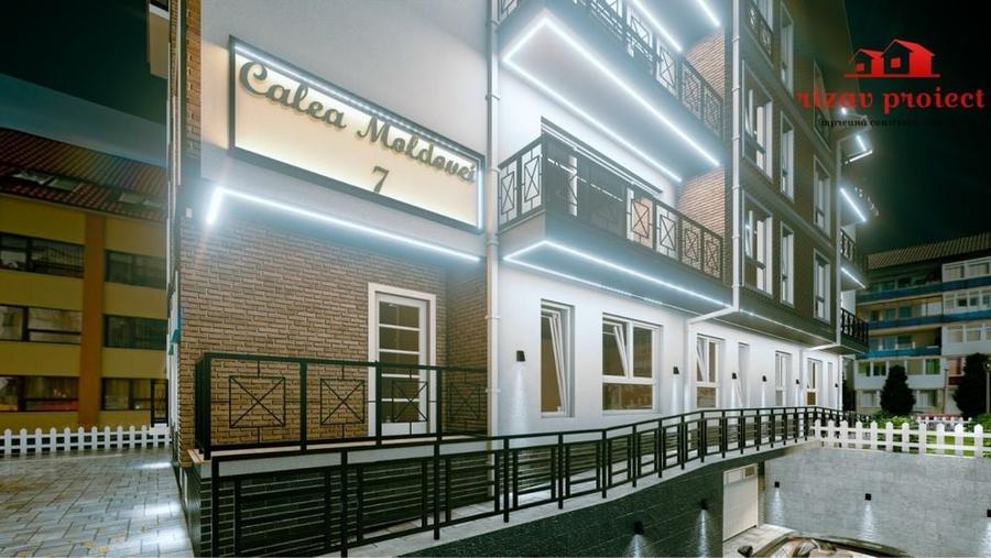 Apartament cu 3 camere decomandat în Calea Moldovei