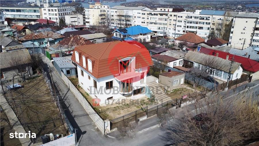 Vila ultracentrala Tulcea, 6 camere, 330 mp utili, teren 719 mp, veder - 18