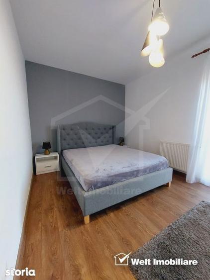 Apartament cu 2 camere decomandat, mobilat în Borhanci