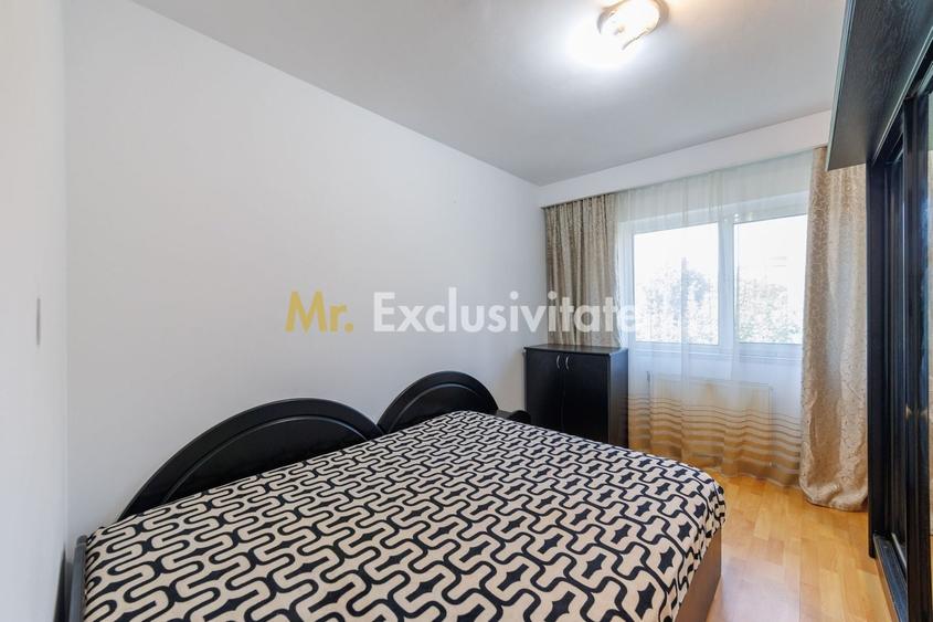 Apartament cu 3 camere decomandat, mobilat în Popa Șapcă
