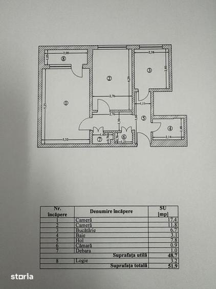 Apartament 2 camere langa complexul comercial Auchan Titan - 8