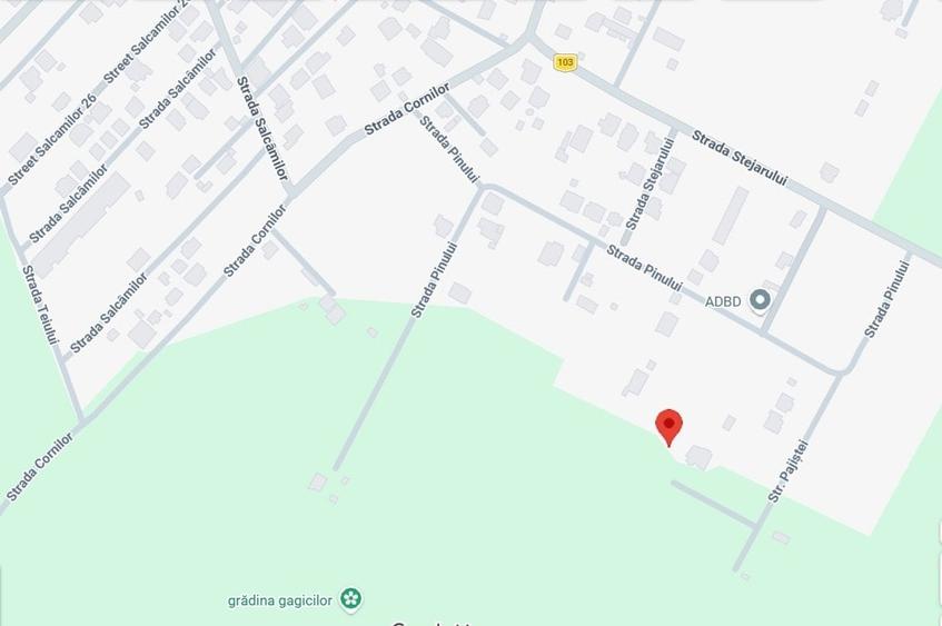 Teren Construcții intravilan de 848 mp, în Central