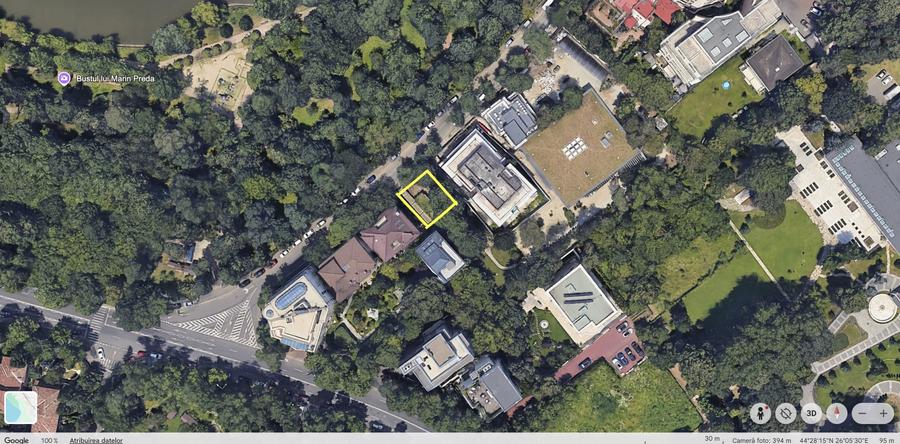Teren intravilan de 344 mp, în Primăverii