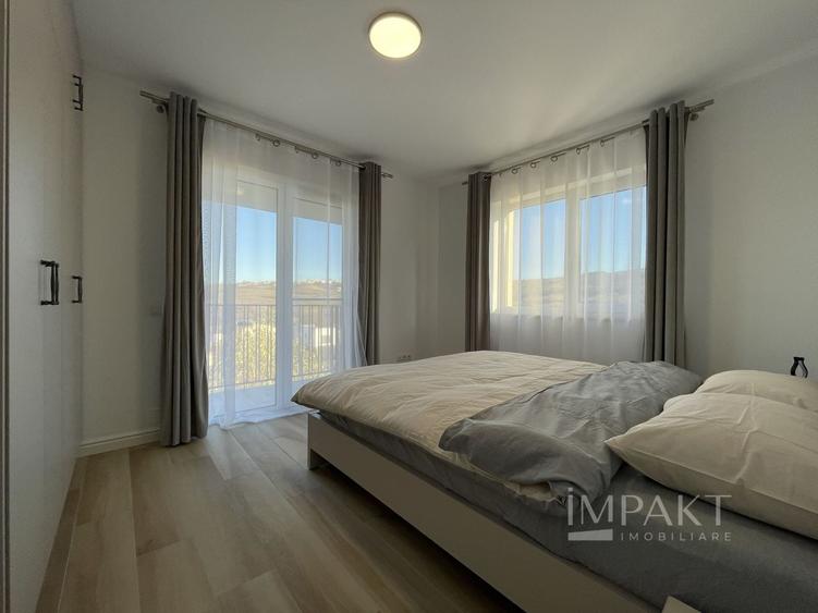Apartament cu 4 camere decomandat, mobilat în Borhanci