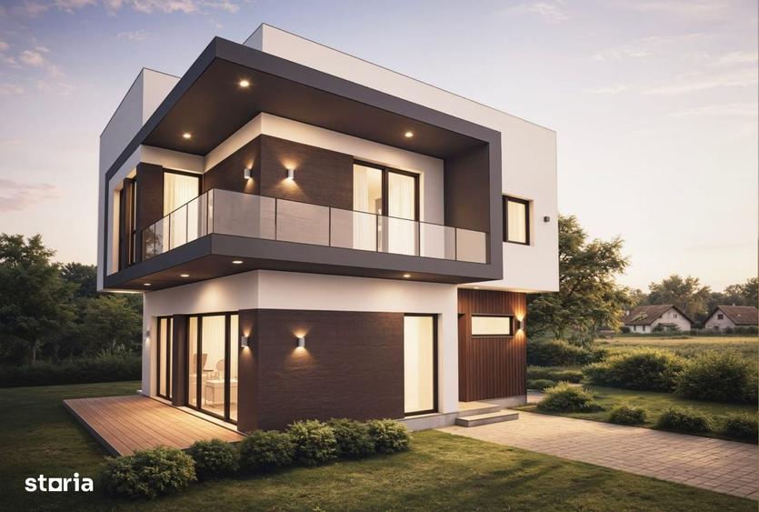 Casa individuala cu 4 camere, teren 400mp, Izvor - 1