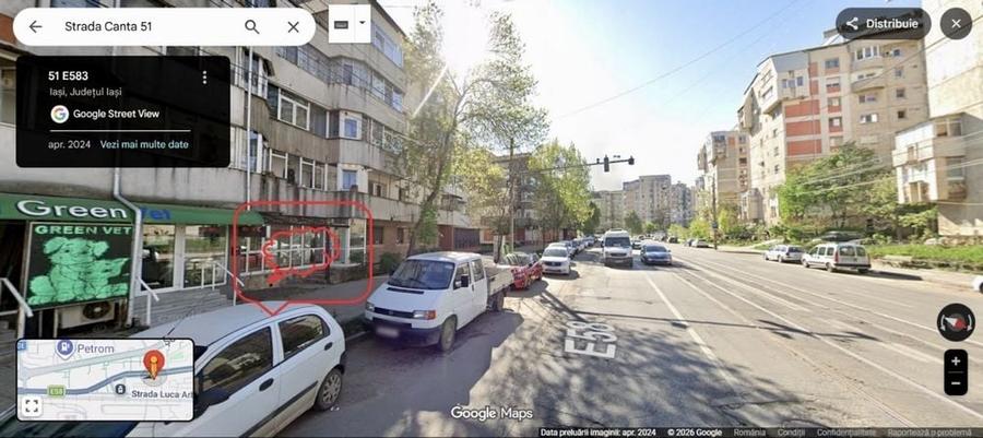 Spațiu comercial, de 73 mp, în Canta