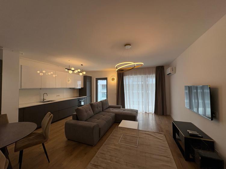 Apartament cu 2 camere semidecomandat în Barbu Văcărescu — fotografia 1