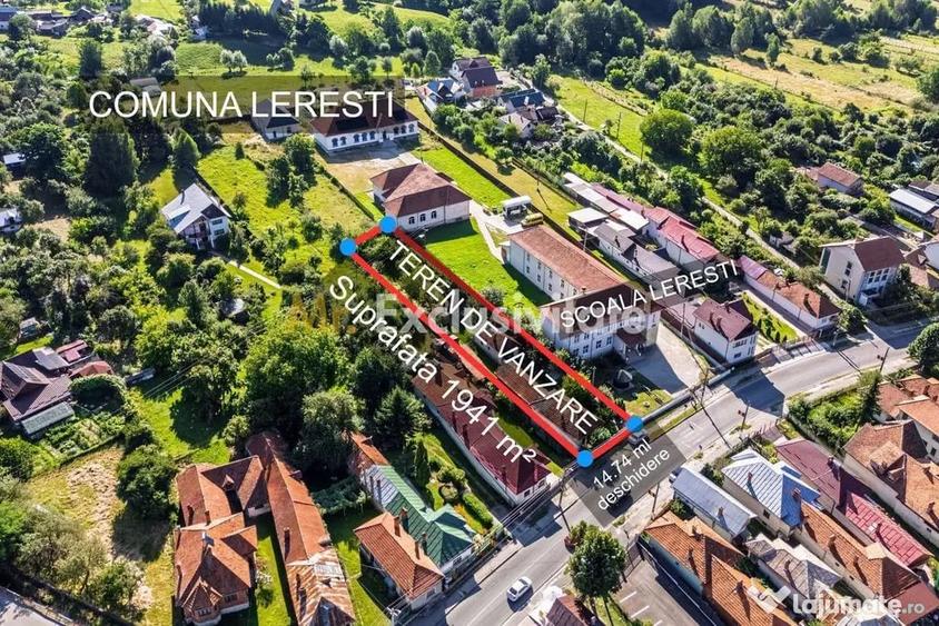 Teren cu potential exceptional 1941 mp Centru Leresti ... - 4