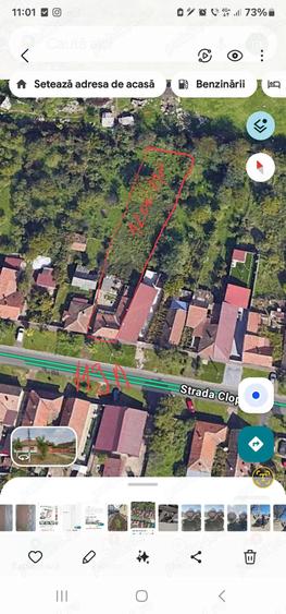 Casă cu 2 camere cu Teren 1200 Mp în Central
