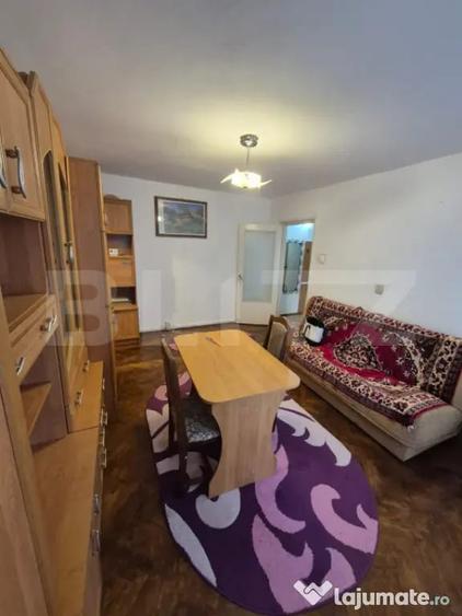 Apartament cu 2 camere semidecomandat, mobilat în Trident