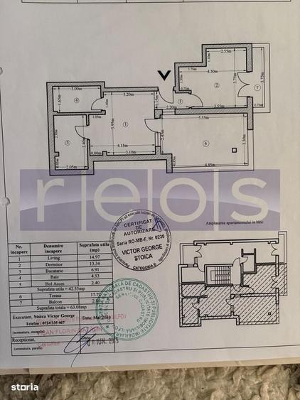 Apartament cu 2 camere în Ghencea