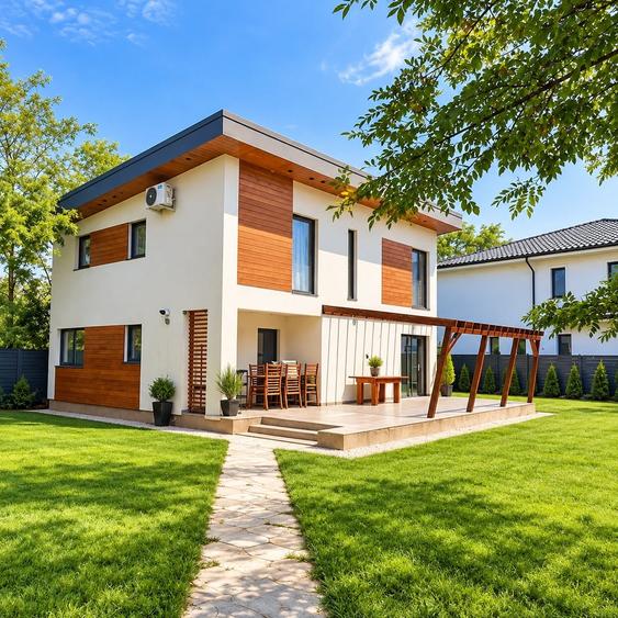 Casă individuală cu 4 camere cu Teren 620 Mp în Corbeanca