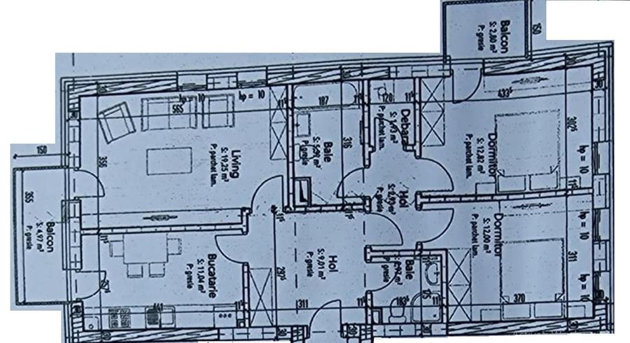 Apartament cu 3 camere decomandat în Metalurgiei