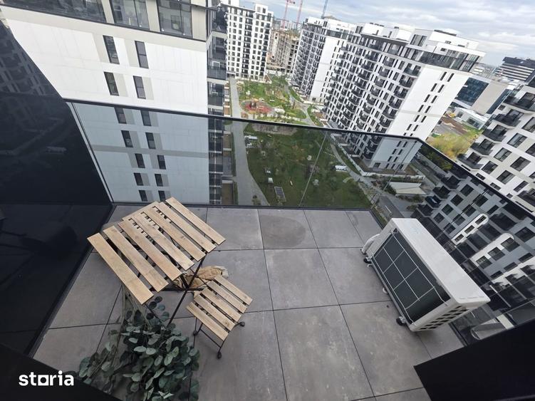 Apartament cu 2 camere decomandat în Pipera