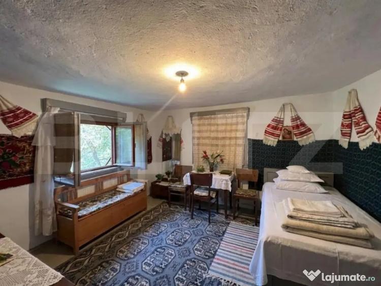 Casă cu 2 camere cu Teren 10000 Mp în Almașu Mare