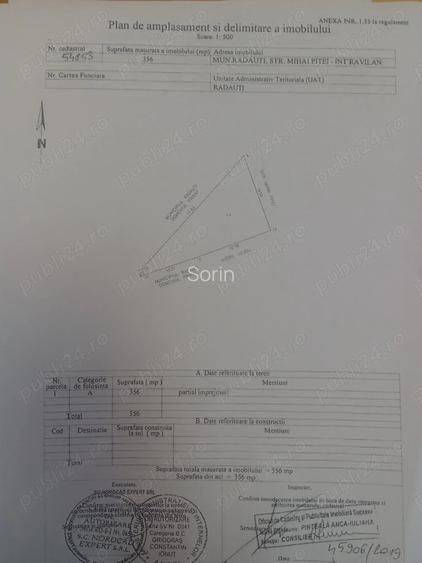 Teren intravilan 791mp Radauti