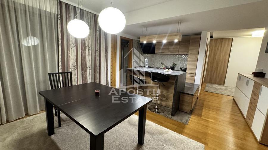 Apartament cu 3 camere semidecomandat, mobilat în Șagului