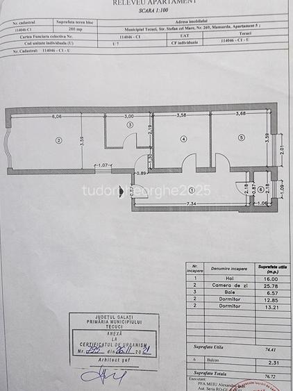 Casă cu 4 camere în Central