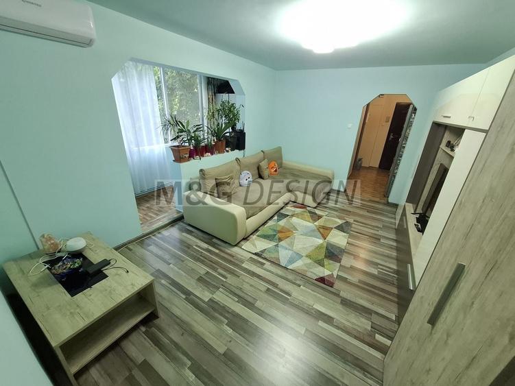 Apartament cu 3 camere semidecomandat, mobilat în Circumvalațiunii