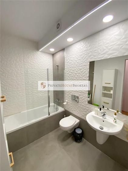 Apartament cu 2 camere semidecomandat, mobilat în Pipera