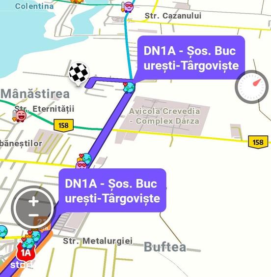 Teren intravilan Crevedia - Manastirea - Buftea, 582mp, 0%comision - 11