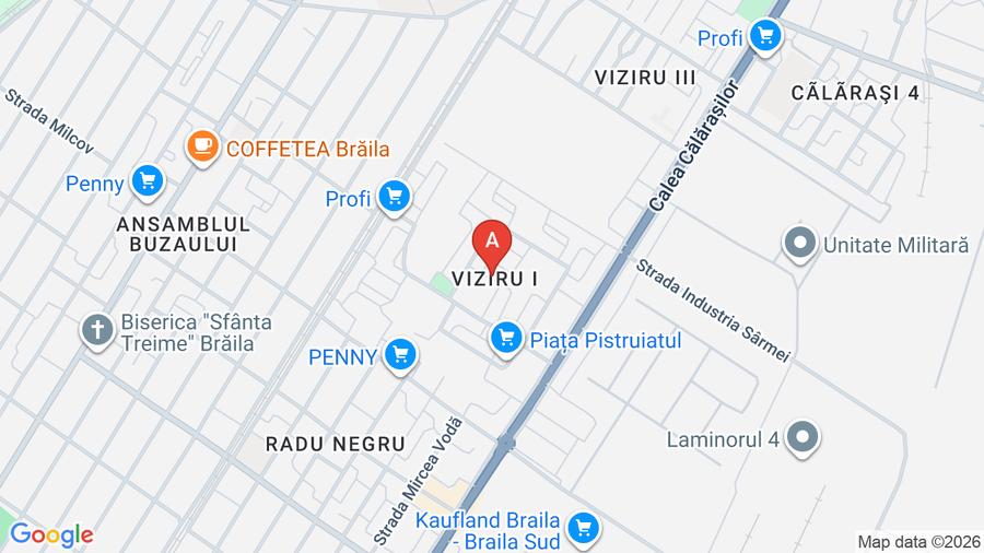 Garsonieră decomandată în Viziru 1